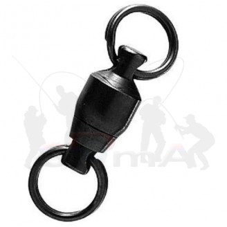 Hell-Cat Obratlík s ložiskem Swivel Bearing Black 100lb/60kg (3ks)