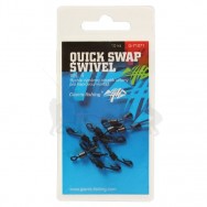Giants fishing Rychlovýměnný obratlík Quick Swap Swivel, UK.4 (vel.8 EU )/10ks