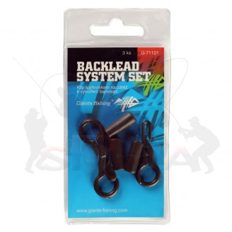 Giants fishing Kompletní klip na zátěž Backlead System 3ks