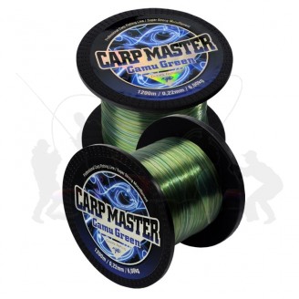 Carp Master Camou Green 1200m|0,25mm/8,0kg