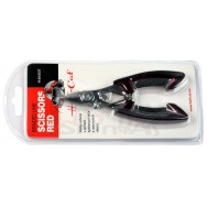 Hell-Cat Nůžky Scissor for braided line-S/S Claret-red