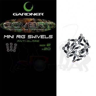 Gardner Obratlíky Covert Rolling Swivels 20 ks|vel.8