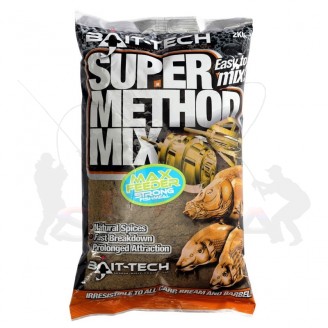 Bait-Tech krmítková směs Super Method Mix Max Feeder 2kg