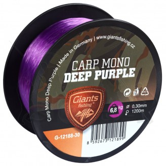Giants fishing Vlasec Carp Mono Deep Purple|1200m/0,30mm