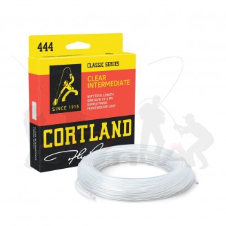 Cortland muškařská šnůra 444 Classic Intermediate Clear Fresh/Salt|WF6I 90ft