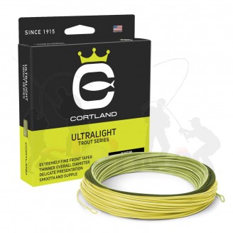Cortland muškařská šnůra Trout Ultralight Tricolor Fresh|WF5F 90ft