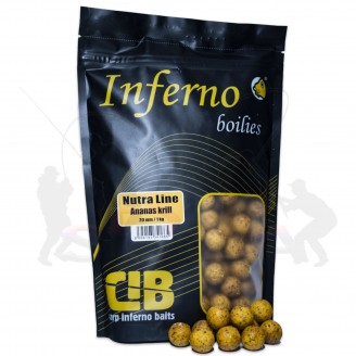 Carp Inferno Boilies Nutra Line - Ananas Krill|20 mm 1 kg