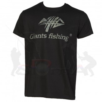 Giants fishing Tričko pánské černé Camo Logo Giants fishing Tričko pánské černé Camo Logo