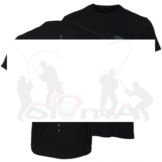 Giants fishing Tričko pánské černé Tři kapři|vel. S