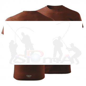 Giants fishing Tričko pánské hnědé Rak|vel. M