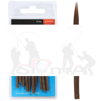 Giants fishing Převleky proti zamotání Anti-Tangle Sleeves Brown XL ( 54mm )/10ks