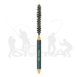 Dr. Slick Co. Vyčesávač dubbingu Dubbing Brush Carbon Handle