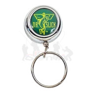 Dr. Slick Co. Jojo Clip-On-Reel 0 Ring, stříbrné