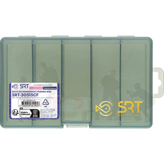 Sert krabička 5 Fixed Compartments Grey (175x105x36 mm)