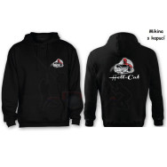 Mikina Hell-Cat klokánek s kapucí černá