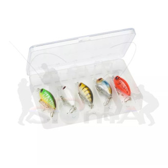 Sert sada woblerů 5ks Kit Srt Crankbait Floating X5