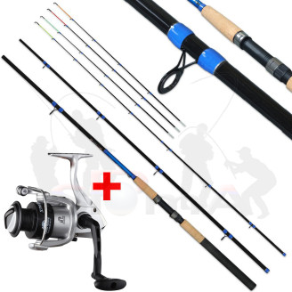 Giants fishing Prut CLX MK2 Feeder 3.6m,90g + Naviják Spark 4000FD