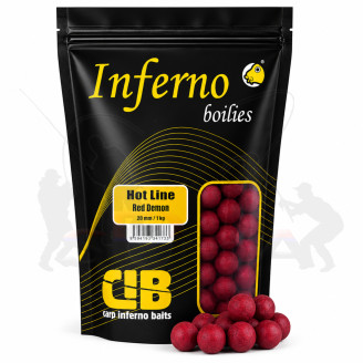 Carp Inferno Boilies Hot Line - Red Demon|20 mm 1 kg