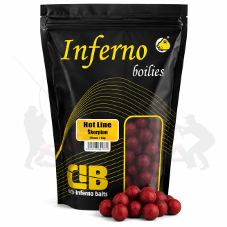 Carp Inferno Boilies Hot Line - Škorpion|20 mm 1 kg