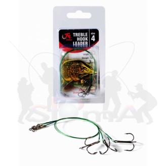 Filfishing Lanko s Trojhákem Treble Hook Leader 2