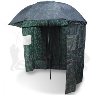 NGT Deštník s bočnicí kamuflážní 2,20m