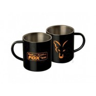 FOX Nerezový hrnek Fox Stainless Black XL Mug